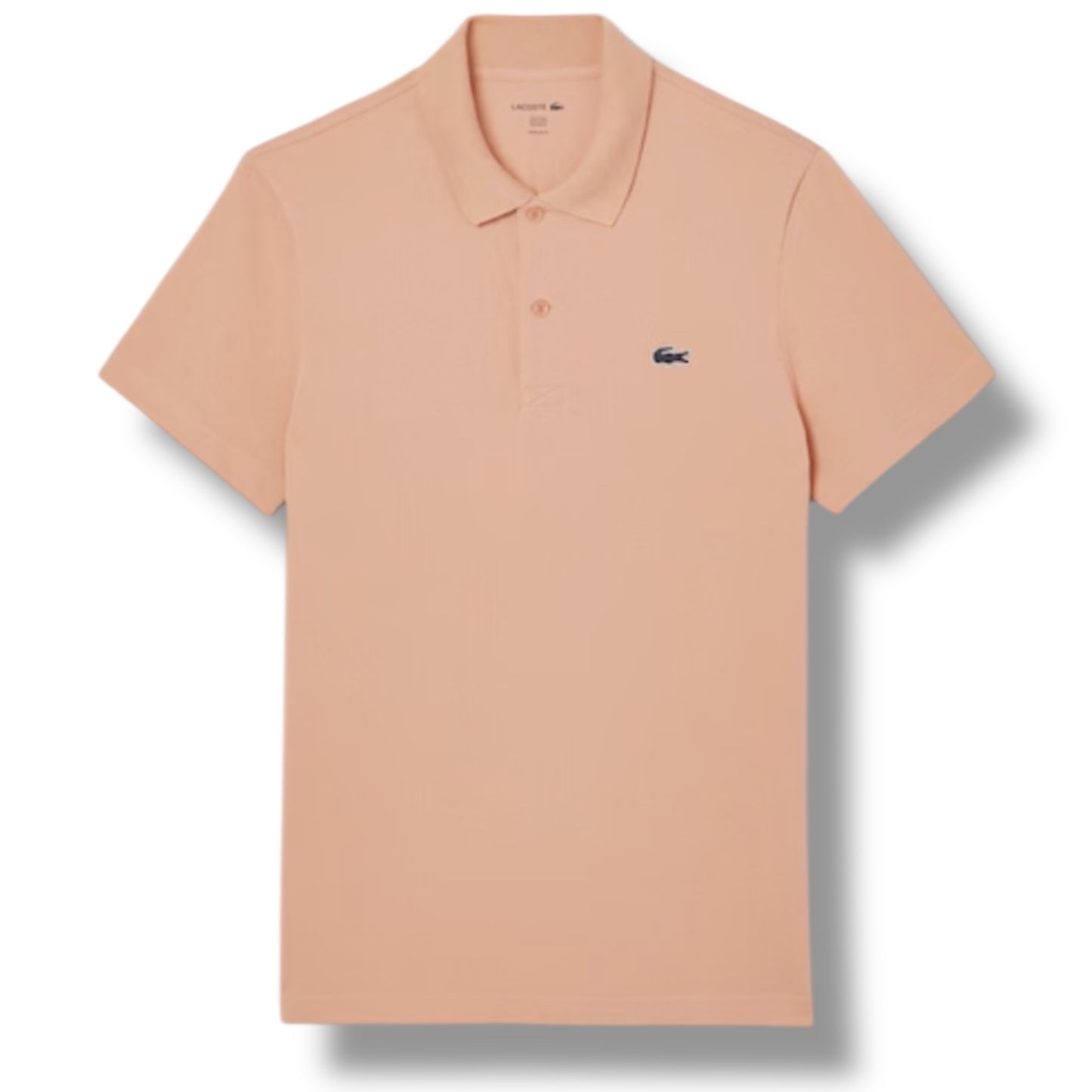 LACOSTE POLO SHIRT PEACH