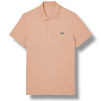 LACOSTE POLO SHIRT PEACH