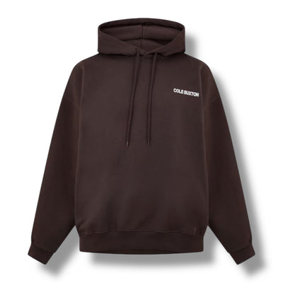 COLE BUXTON LOGO OTTH HOODIE BROWN