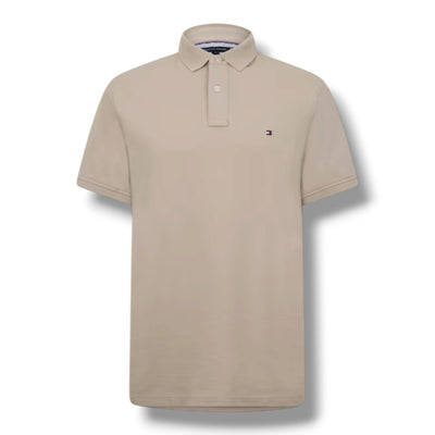TOMMY HILFIGER CORE POLO SHIRT BEIGE