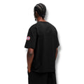 CANADA GOOSE EMBROIDERED ARM BADGE LOGO T-SHIRT BLACK