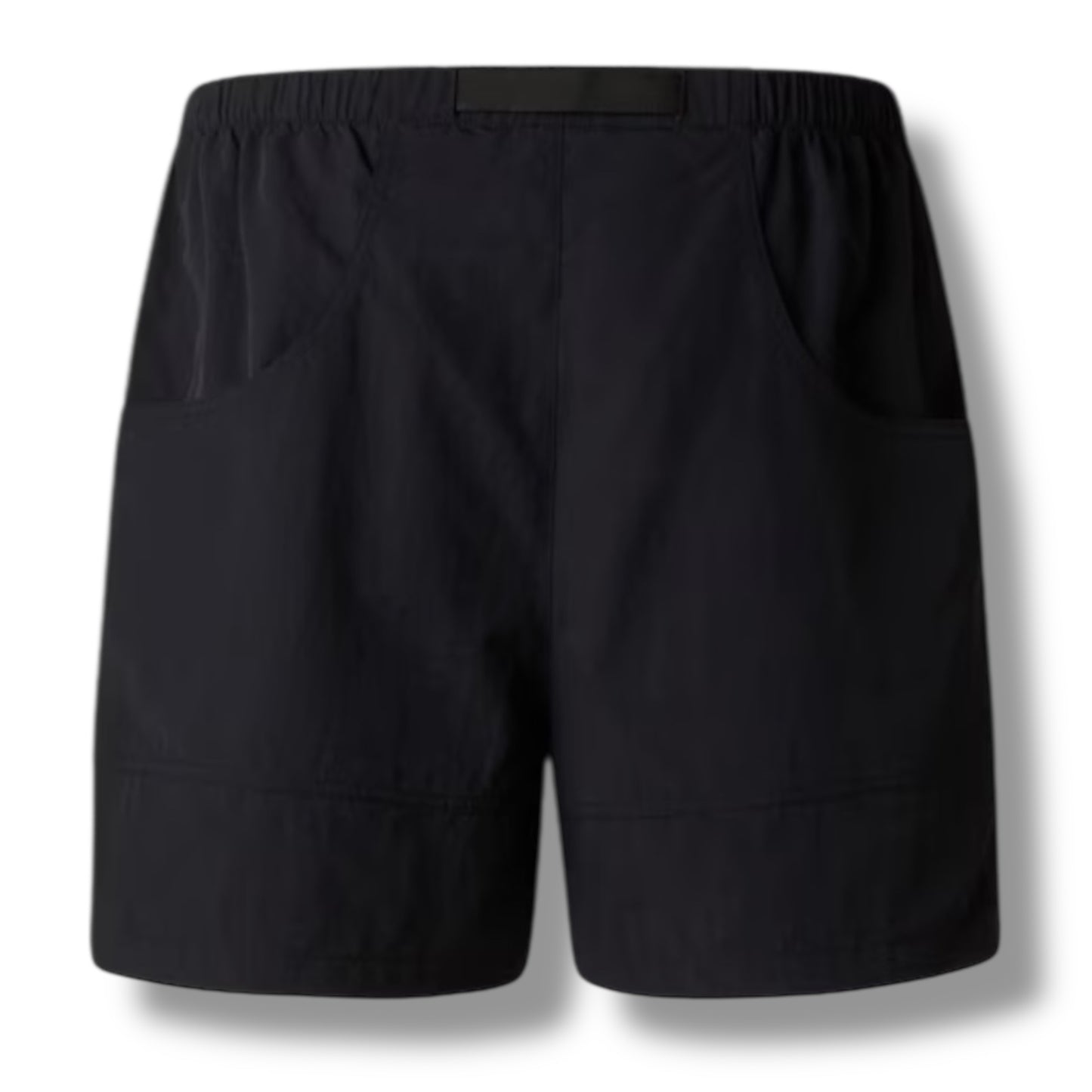 THE NORTH FACE TNF RED BOX T-SHIRT & NYLON SHORTS SET WHITE & BLACK