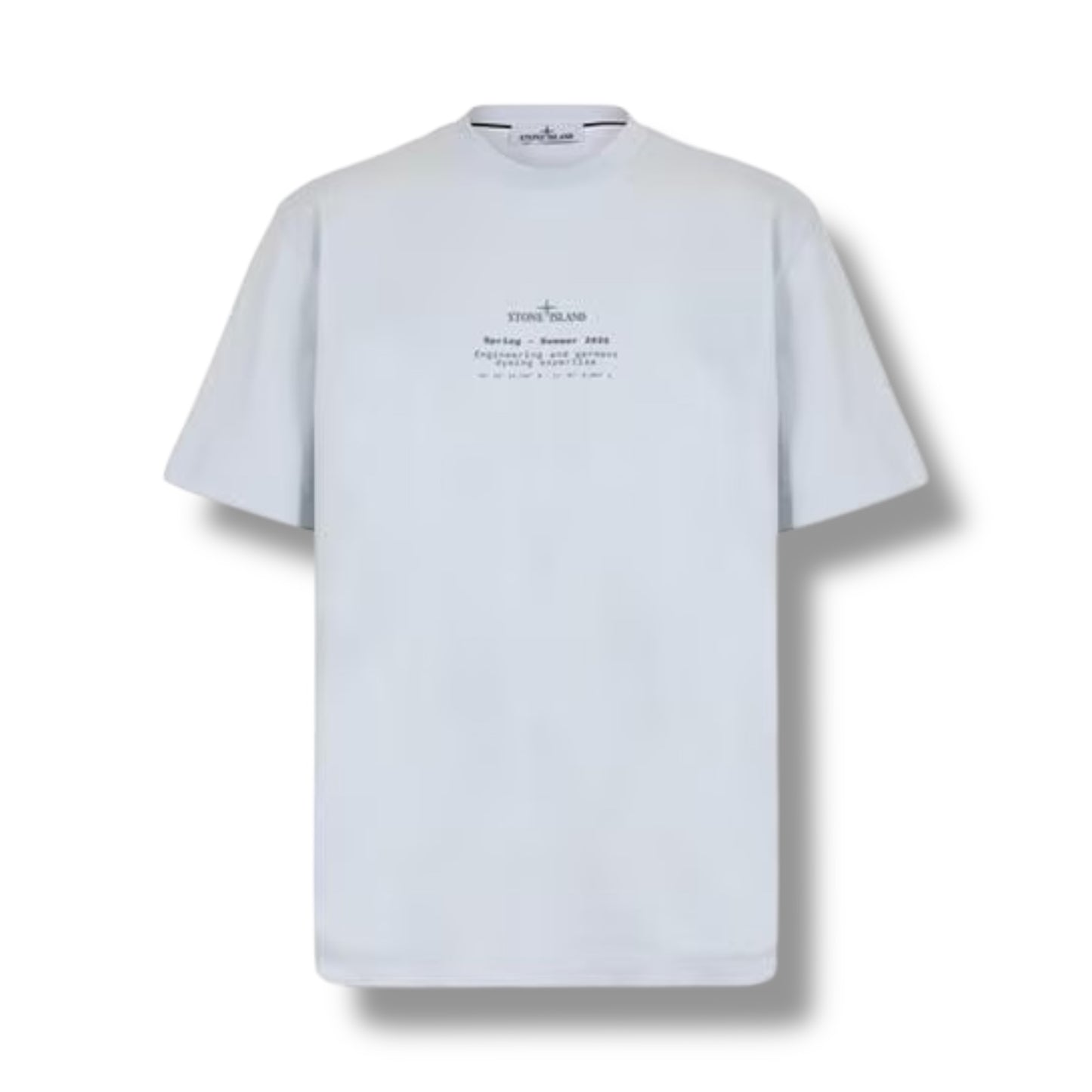 STONE ISLAND BACK LOGO T-SHIRT & CARGO JERSEY SHORTS SET SKY BLUE