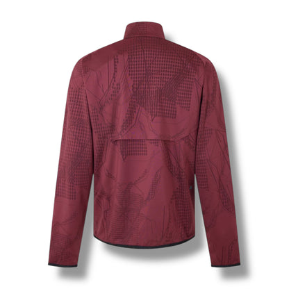 HUGO BOSS GYM KIT TECH 1/4 ZIP & SHORTS RED