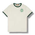 GUCCI FIRENZE 1921 CHEST LOGO T-SHIRT BEIGE