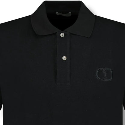DIOR CD ICON POLO SHIRT BLACK