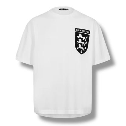 COLE BUXTON 3 LIONS T-SHIRT WHITE