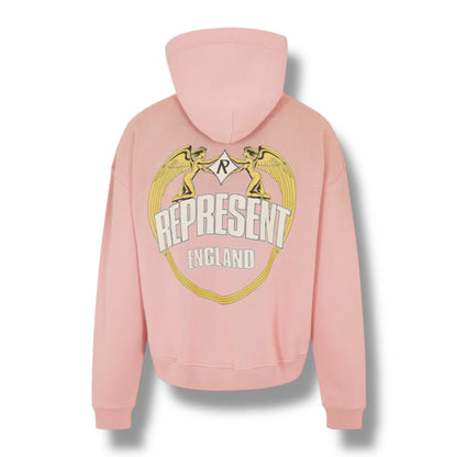 REPRESENT ANGEL OTTH HOODIE ROSE PINK