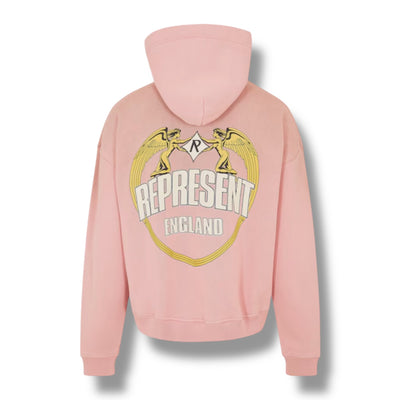 REPRESENT ANGEL OTTH HOODIE ROSE PINK