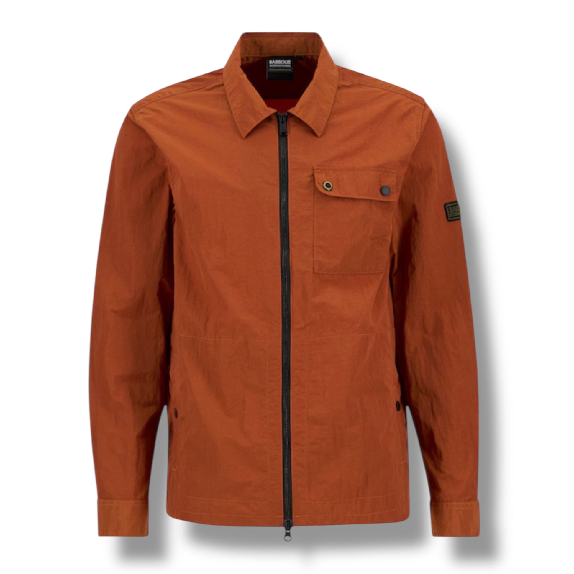 BARBOUR INTERNATIONAL OVERSHIRT ORANGE