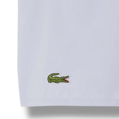 LACOSTE LARGE LOGO T-SHIRT & SWIM SHORTS SET NAVY & LIGHT BLUE