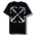 OFF WHITE SCRATCH SKATE ARROWS T-SHIRT BLACK