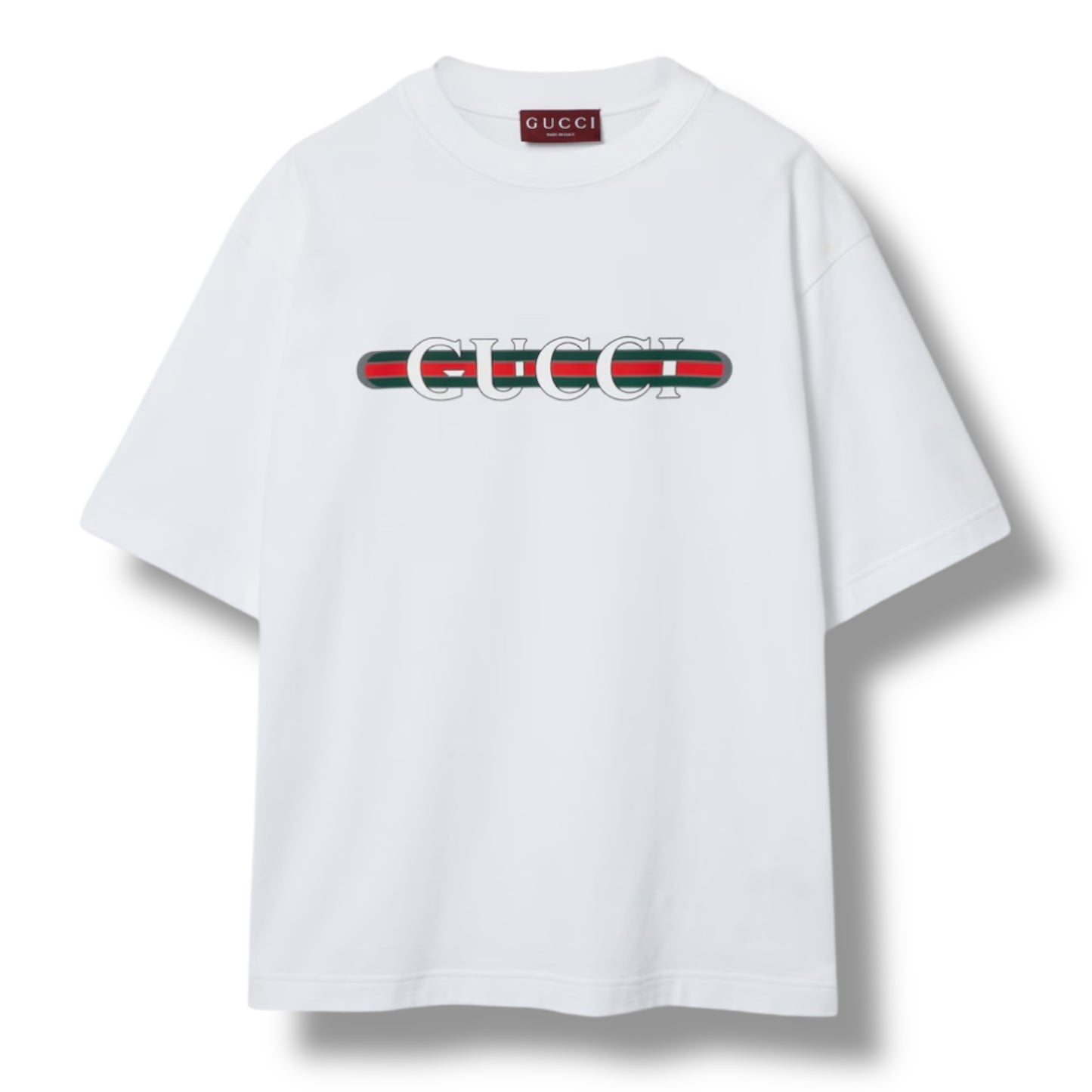 GUCCI INTERWEAVE T-SHIRT WHITE
