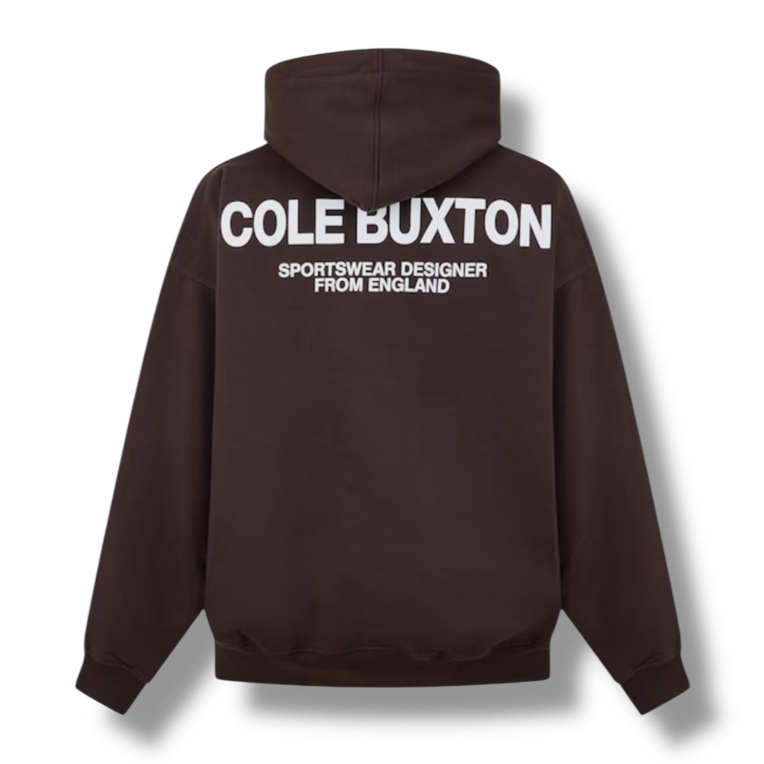 COLE BUXTON LOGO OTTH HOODIE BROWN