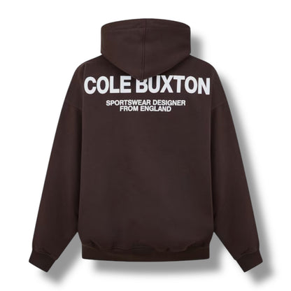 COLE BUXTON LOGO OTTH HOODIE BROWN