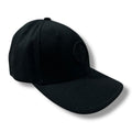 STONE ISLAND JUNIOR COMPASS LOGO BASEBALL CAP BLACK KIDS