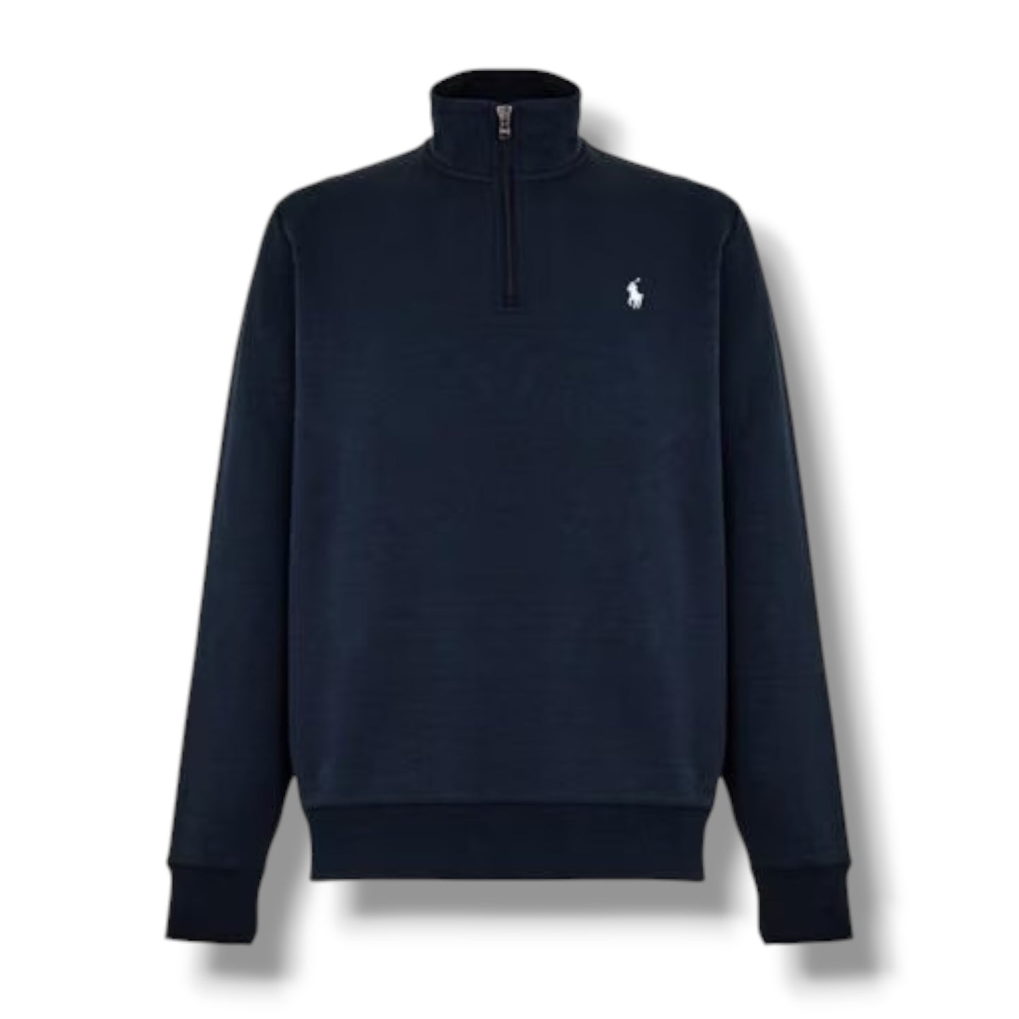 RALPH LAUREN TECH 1/4 ZIP SWEATSHIRT FULL TRACKSUIT NAVY BLUE