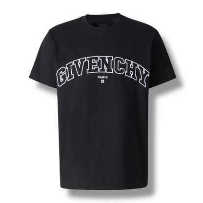 GIVENCHY COLLEGE LOGO T-SHIRT BLACK