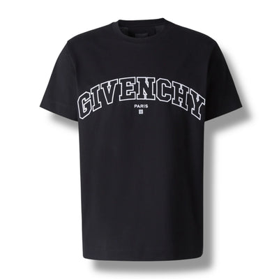 GIVENCHY COLLEGE LOGO T-SHIRT BLACK