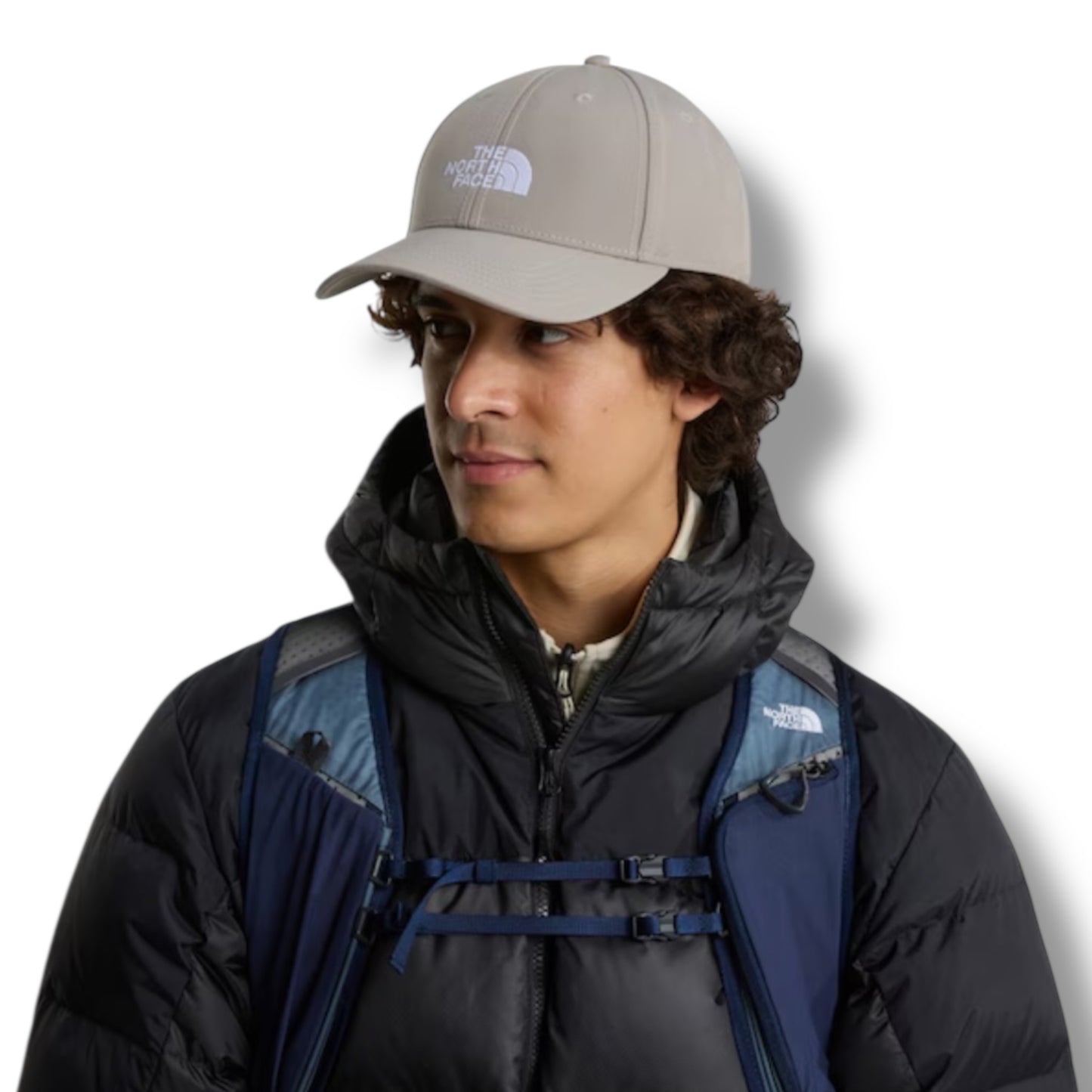 THE NORTH FACE TNF BASEBALL CAP BEIGE STONE