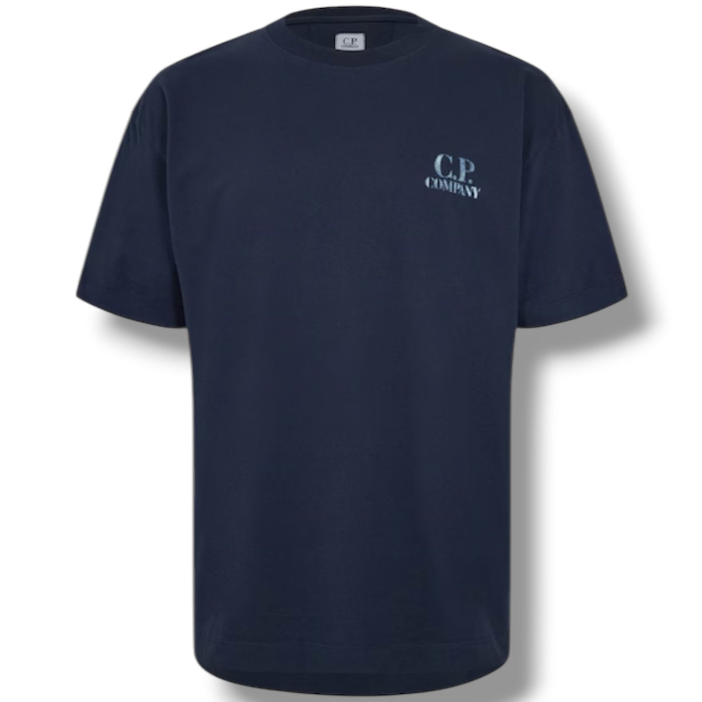 CP COMPANY BACK SAILOR LOGO T-SHIRT NAVY BLUE