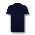 RALPH LAUREN SLIM FIT POLO SHIRT NAVY BLUE