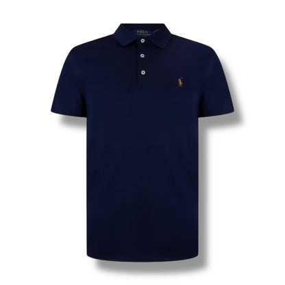RALPH LAUREN SLIM FIT POLO SHIRT NAVY BLUE