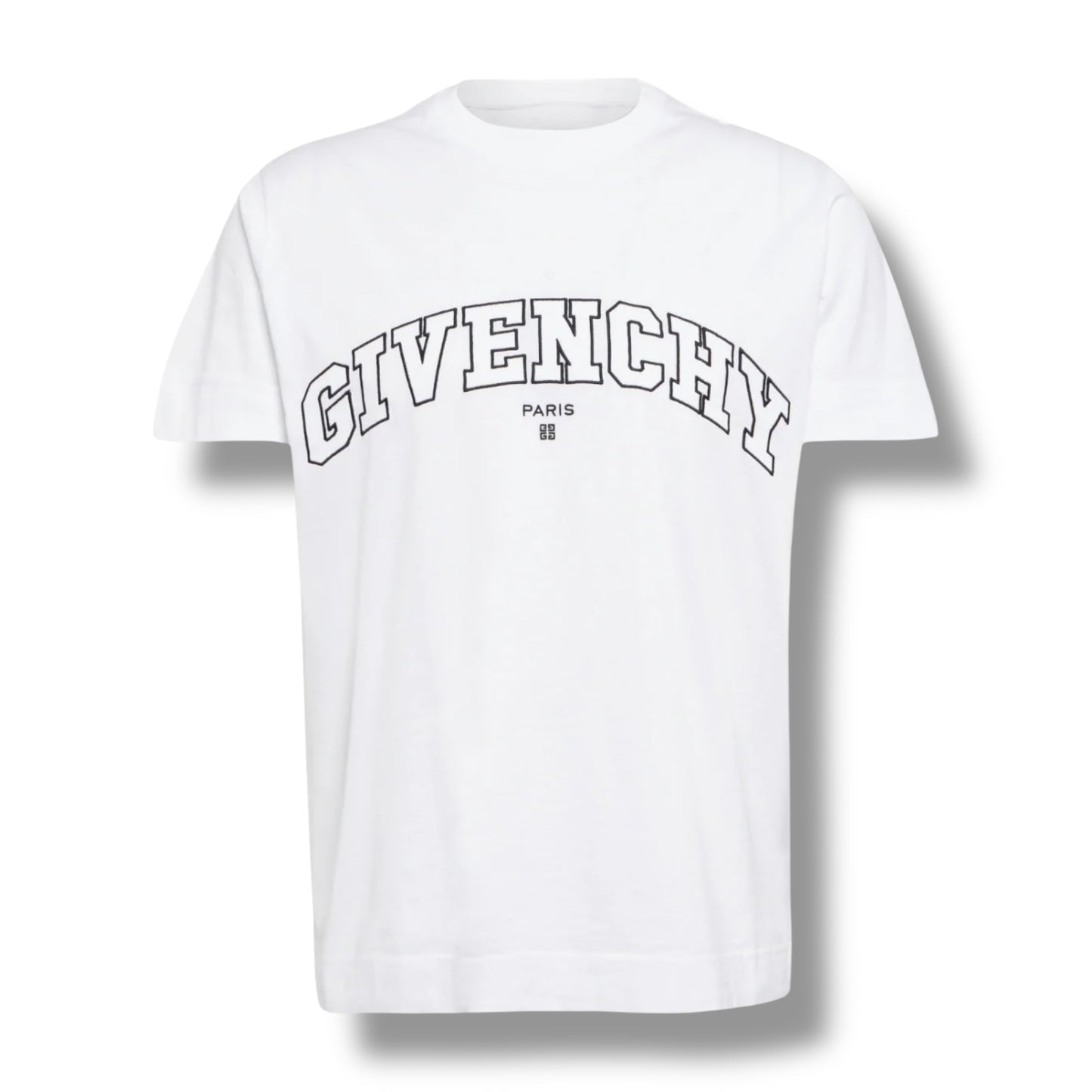 GIVENCHY COLLEGE LOGO T-SHIRT WHITE