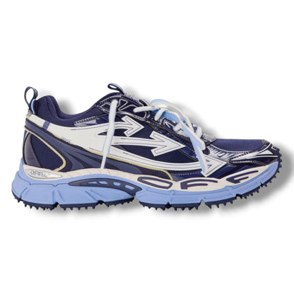 OFF WHITE BE RIGHT BACK TRAINERS NAVY BLUE