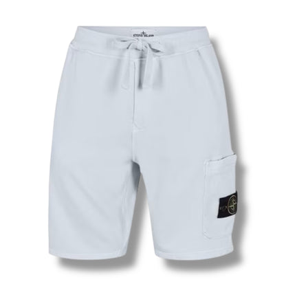 STONE ISLAND SWEATSHIRT & JERSEY SHORTS SET SKY BLUE