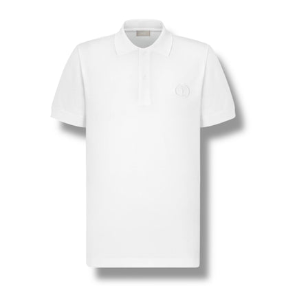 DIOR CD ICON POLO SHIRT WHITE