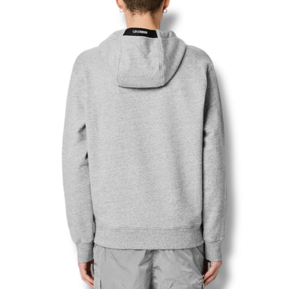 CP COMPANY LENS ARM OTTH HOODIE GREY