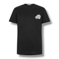 MONCLER DOUBLE LOGO T-SHIRT BLACK