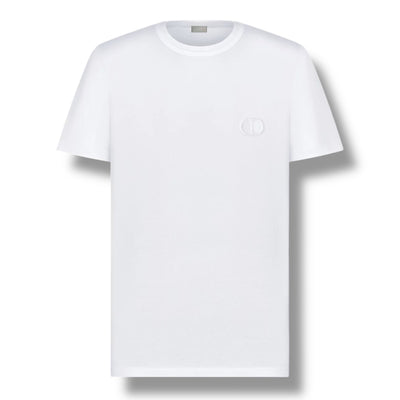 DIOR CD ICON LOGO T-SHIRT WHITE