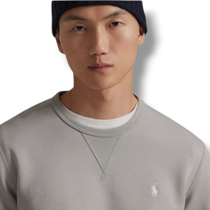RALPH LAUREN FULL TRACKSUIT SWEATSHIRT & JOGGERS SET SOFT GREY