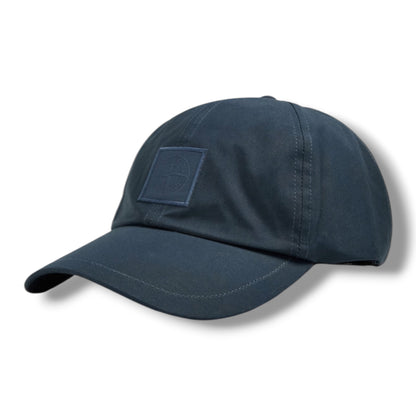 STONE ISLAND GHOST PATCH BASEBALL CAP BLUE
