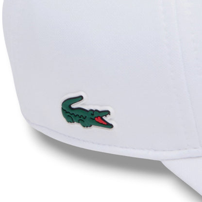 LACOSTE TECH BASEBALL CAP WHITE