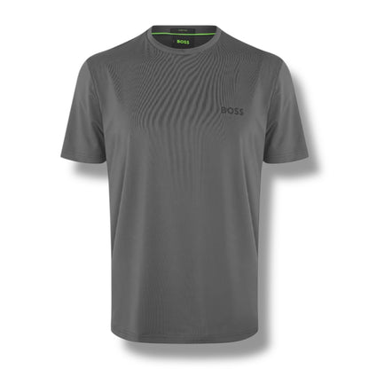 HUGO BOSS GYM KIT TECH T-SHIRT & SHORTS GREY