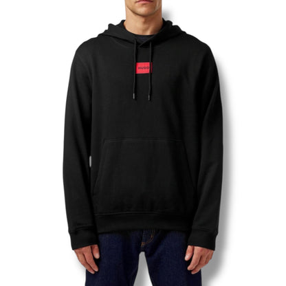 HUGO RED PATCH OTTH HOODIE FULL TRACKSUIT BLACK