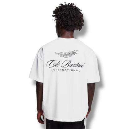 COLE BUXTON INTER LOGO T-SHIRT WHITE