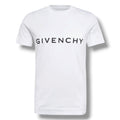 GIVENCHY TYPE LOGO T-SHIRT WHITE