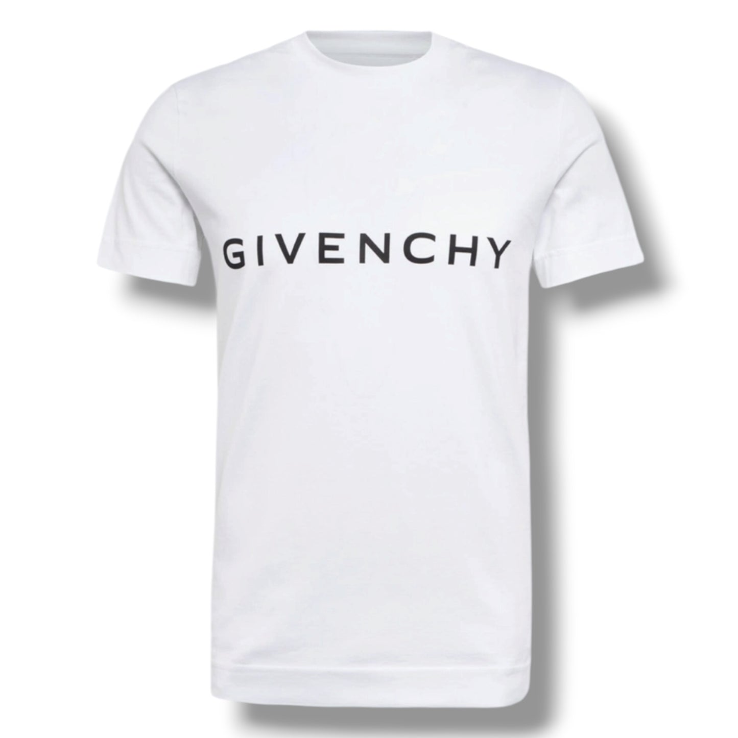 GIVENCHY TYPE LOGO T-SHIRT WHITE