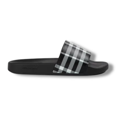 BURBERRY FURLEY SLIDERS BLACK