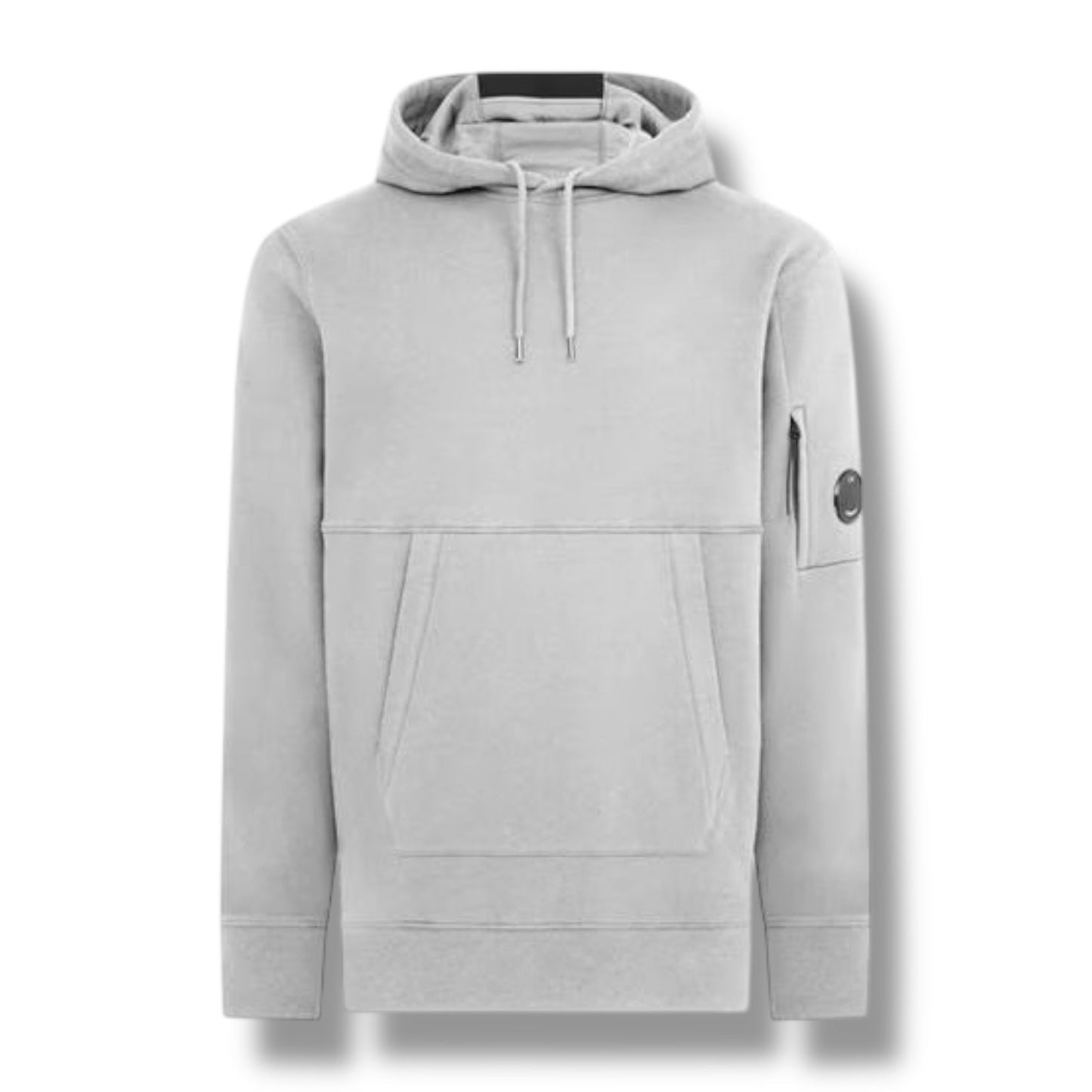 CP COMPANY LENS ARM OTTH HOODIE GREY