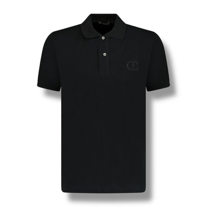 DIOR CD ICON POLO SHIRT BLACK