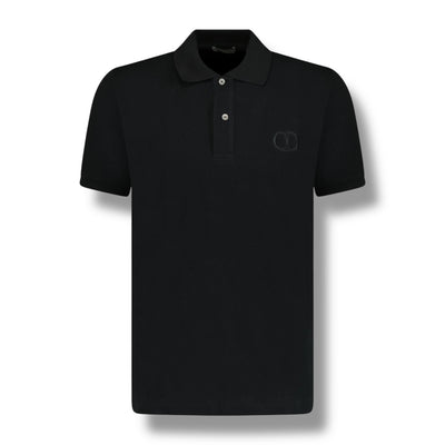 DIOR CD ICON POLO SHIRT BLACK