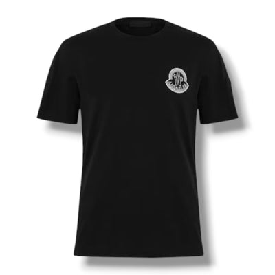 MONCLER MB LOGO T-SHIRT BLACK