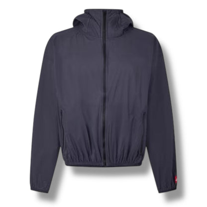TNF NORTH FACE RED BOX ZIP UP HOODED FULL WOVEN TRACKSUIT GREY