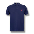 RALPH LAUREN CUSTOM FIT POLO SHIRT NAVY BLUE