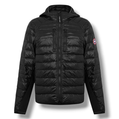 CANADA GOOSE HOODED HYBRID LITE JACKET BLACK